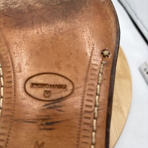 Bruno Magli  Mens Coby11M Black Leather Wingtip Brogue Oxford Italy Lace Vibram - Picture 9 of 11